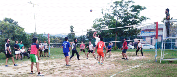 SMVDU Organises Inter Hostel Volleyball Tournament