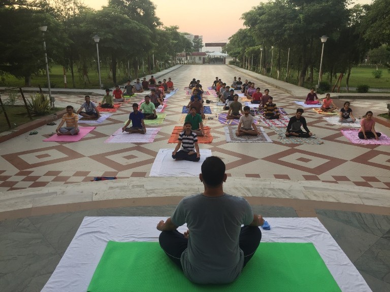 Yoga sessions begin at SMVDU